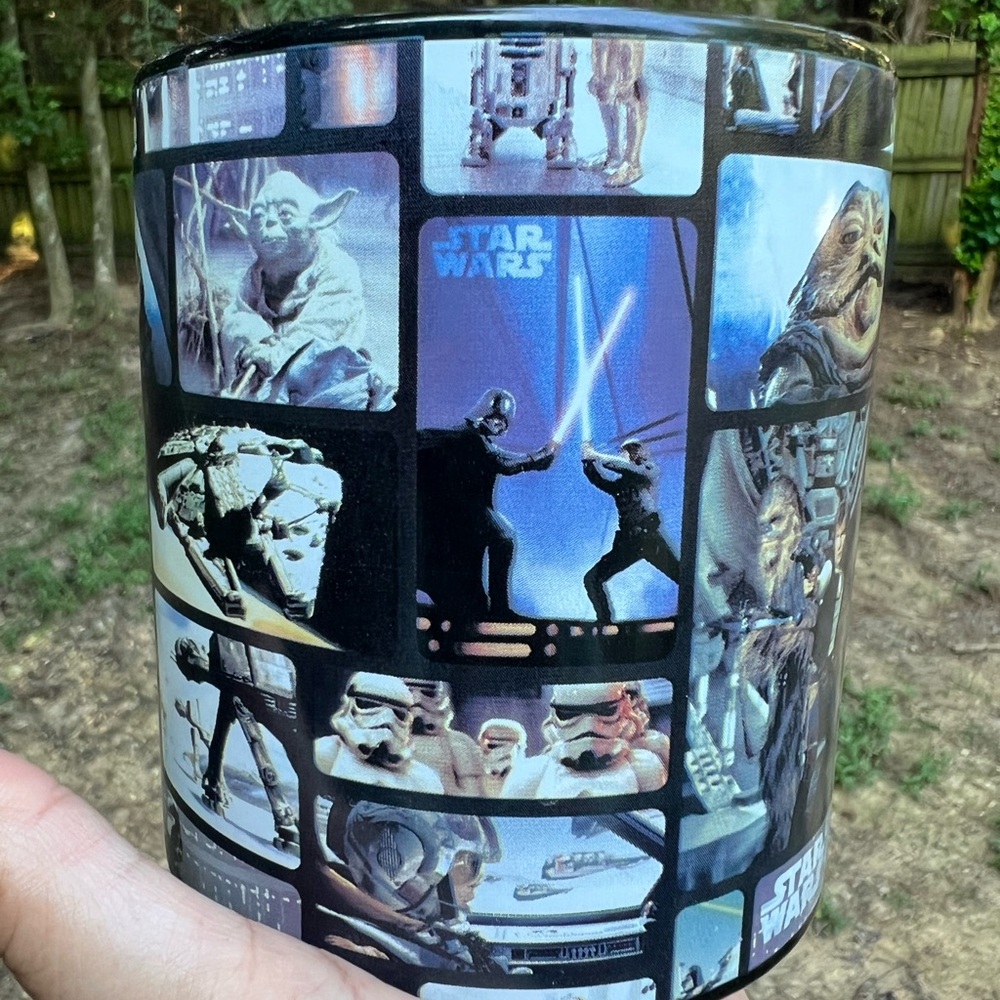 Star Wars Old School Multiple Character Ceramic Mug 20oz - Picture 7 of 7